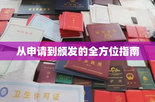 代县从申请到颁发的全方位指南