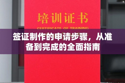 代县签证制作的申请步骤，从准备到完成的全面指南