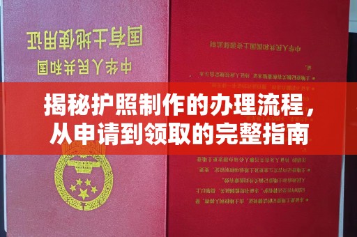 代县揭秘护照制作的办理流程，从申请到领取的完整指南