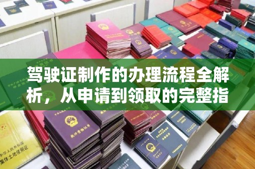 代县驾驶证制作的办理流程全解析，从申请到领取的完整指南