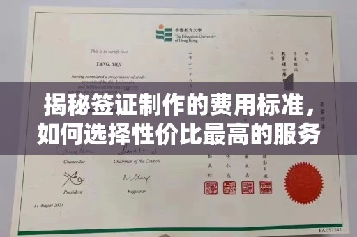 代县揭秘签证制作的费用标准，如何选择性价比最高的服务？